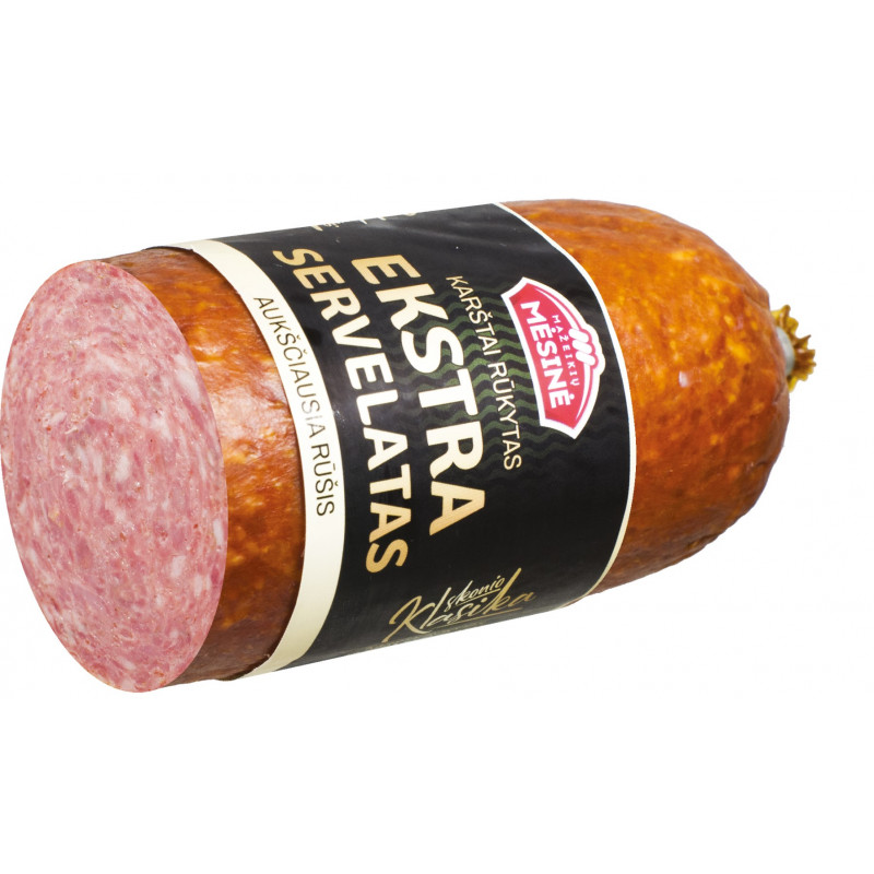 Karštai rūkytas "Ekstra" servelatas, a.r., 360g