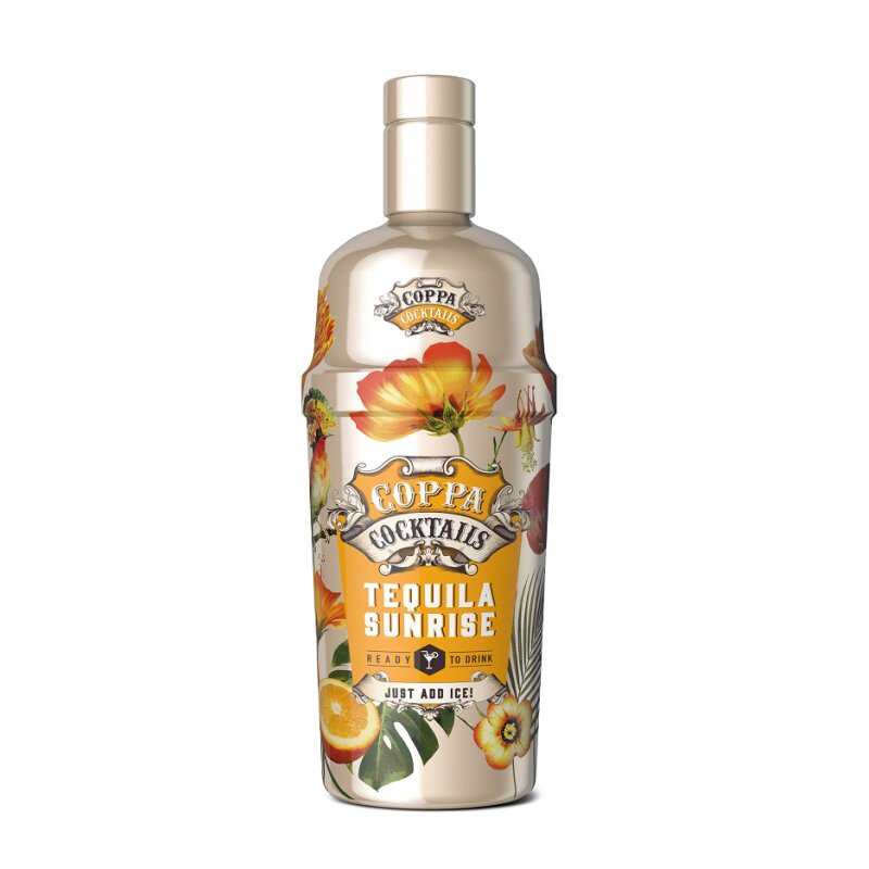 Alkoholinis kokteilis  Coppa Tequila sunrise  (10%), 700 ml