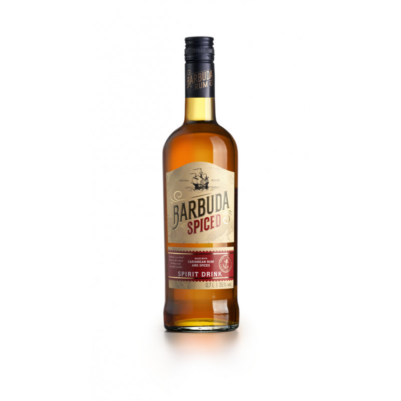 Spiritinis gėrimas  Barbuda Spiced (35%), 700 ml