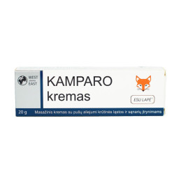 Kamparo kremas 20g Esu Lapė