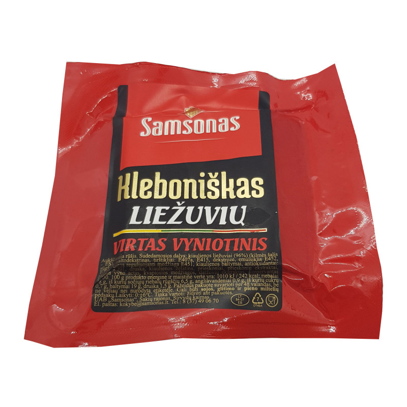 Virtas  Kleboniškas kiaulienos liežuvių  vyniotinis,1kg