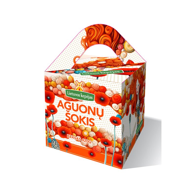 Keksas ''Aguonų šokis'' 420g