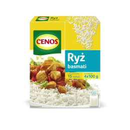 Ryžiai  Cenos  Basmati 4*100g
