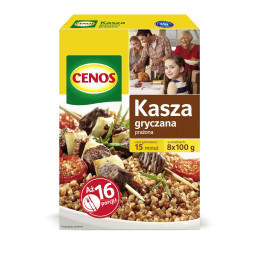 Grikių kruopos  Cenos  8x100g.