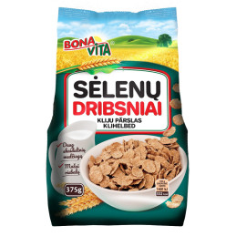 Dribsniai sėlenų  375g Bona...