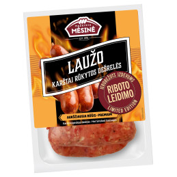 Karštai rūkytos dešrelės...