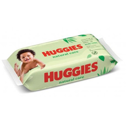 Drėgnos servetėlės Huggies...