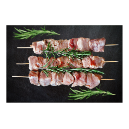 Kiaulienos šašlykas marinate