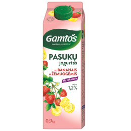 Pasukų jogurtas Gamtos...