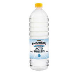Maistinė acto rūgštis 9% 1l