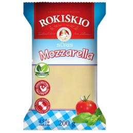 Sūris Mozzarella 45% 200g...