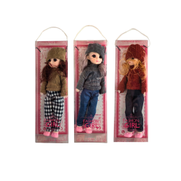 Žaislinė lėlė 1vnt   22807