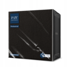 Stalo servetėlės PAW juodos...