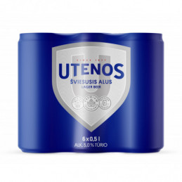 Alus Utenos šviesusis 5.0%,...