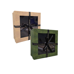 Dovanų dėžutė su langu 1 vnt.