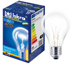 Lemputė A55 40W E27 CL ISKRA