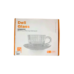 Stiklo puodelių komplektas...