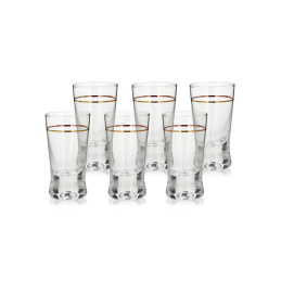 Stikliukai su aukso...