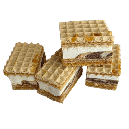 Sluoksniuoti vafliai...