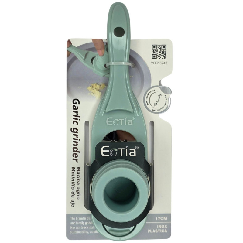 Plastikinė česnakų trintuvė