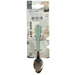 Nerūdijančio plieno arbatinis šaukštelis 2vnt