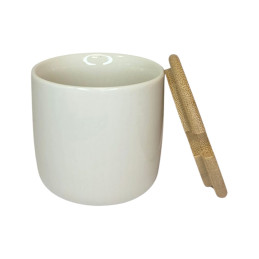 Keramikinė cukrinė su dangteliu