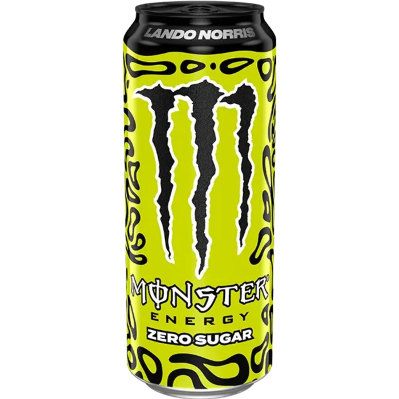 Gazuotas energinis gėrimas Monster Energy Lando Norris Zero Sugar, 500ml