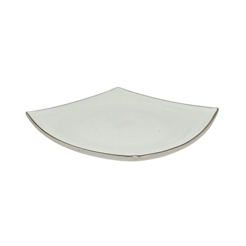 Lėkštė balta  22.5*22.5*2.5cm Danny Home