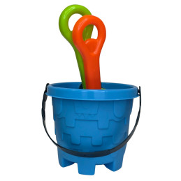 Žaislinis Smėlio kibirėlis su priedais