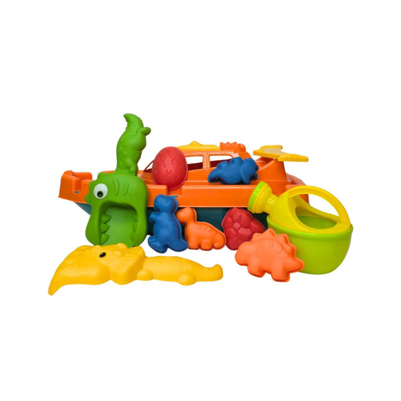 Žaislinis Smėlio laivelis su priedais