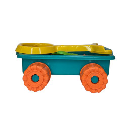 Žaislinė Smėlio priekaba su priedais