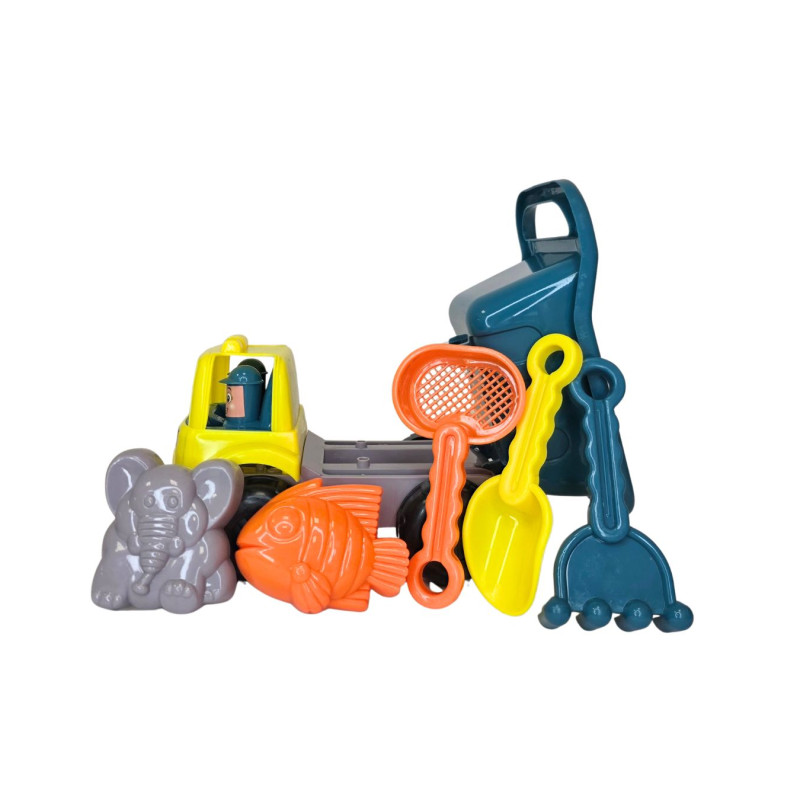 Žaislinis Smėlio sunkvežimis su priedais