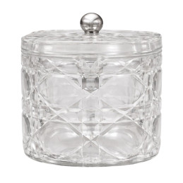 Plastikinis indelis su dangteliu