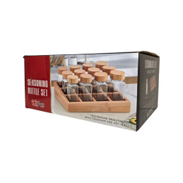 Prieskoninė su 12 indelių