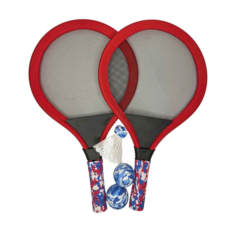 Badmintono raketės 2vnt su priedais