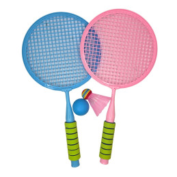 Badmintono raketės 2vnt su priedais