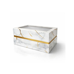 Dovanų dėžutė su langu 24,5 x 16 x 11 cm