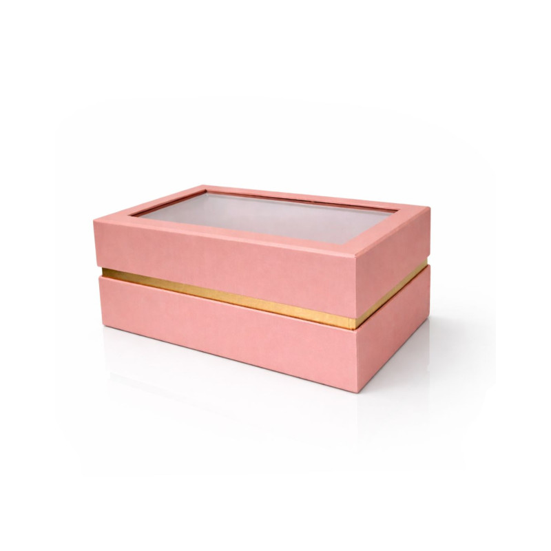 Dovanų dėžutė su langu 24,5 x 16 x 11 cm