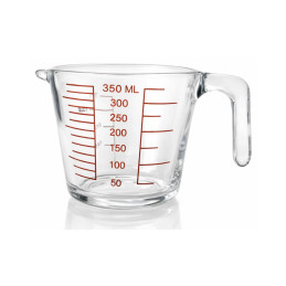 Stiklinis matavimo indelis 1vnt 350 ml