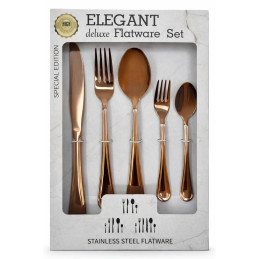 Nerūdijančio plieno stalo įrankių rinkinys 30vnt