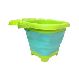 Žaislinis sulankstomas smėlio kibirėlis