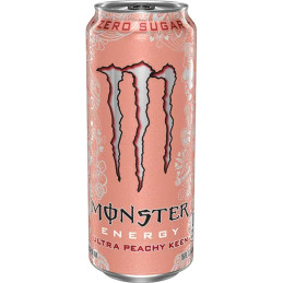 Gazuotas gaivusis energinis gėrimas Monster Energy Ultra PeachyKeen 500ml