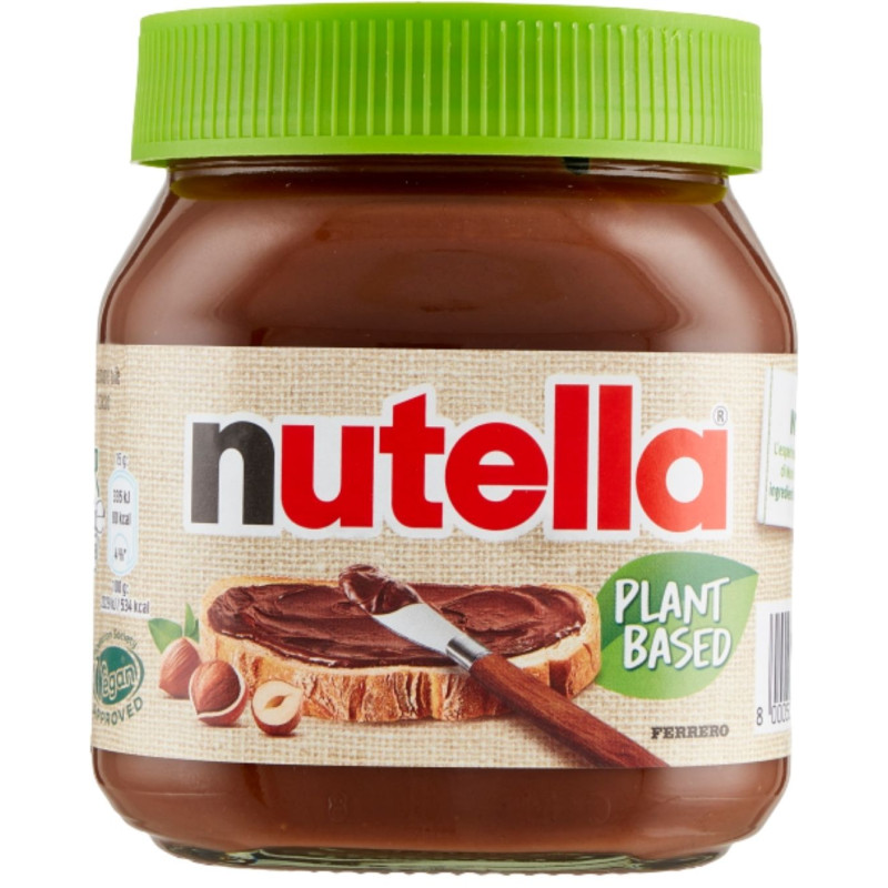 Nutella plant based kremas su lazdyno riešutais ir kakava 350g