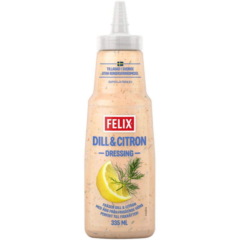 Padažas Felix su krapais ir citrinomis 335ml