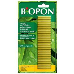 Lazdelės Biopon žaliems augalams 25g  30 vnt