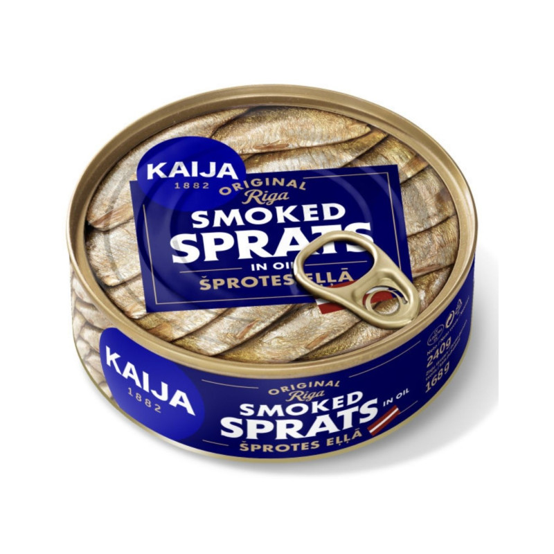Šprotai aliejuje KAIJA 160g/112g