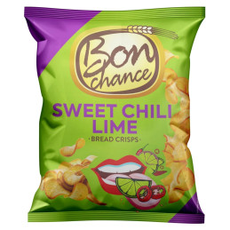 Duonos traškučiai Bon chance su čili skonio prieskonių mišiniu, 120g