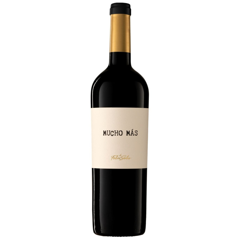 Raudonas sausas vynas Mucho Mas (13.5%), 750 ml