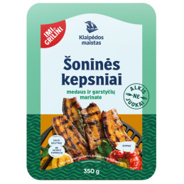 Šoninės kepsniai medaus ir garstyčių marinate 350g/ Klaipėdos maistas