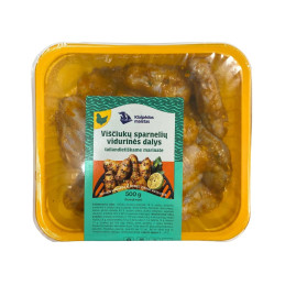 Viščiukų sparnelių vidurinės dalys tailandietiškame marinate 500g / Klaipėdos maistas